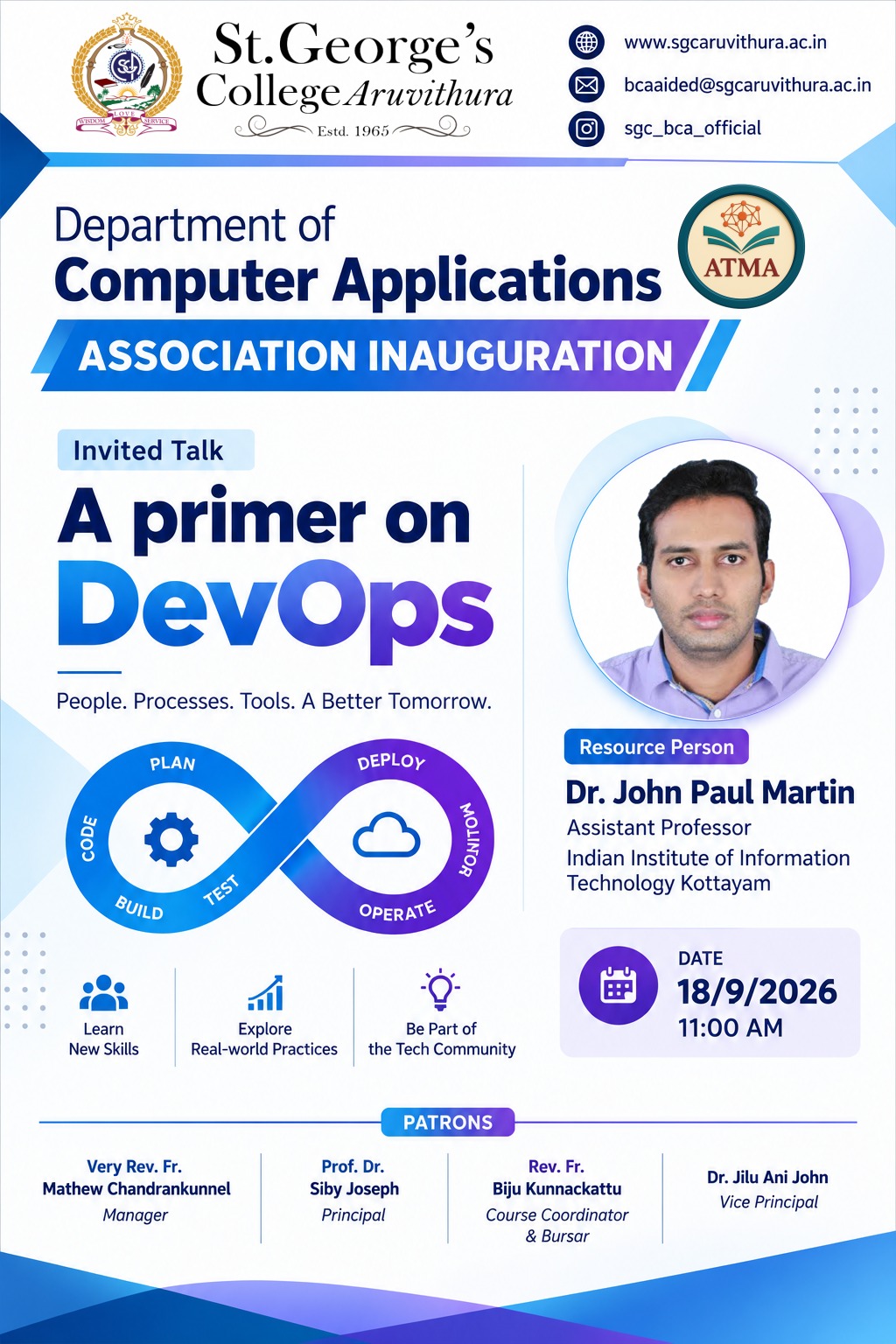 Association Inauguration - Department of Computer Applications 